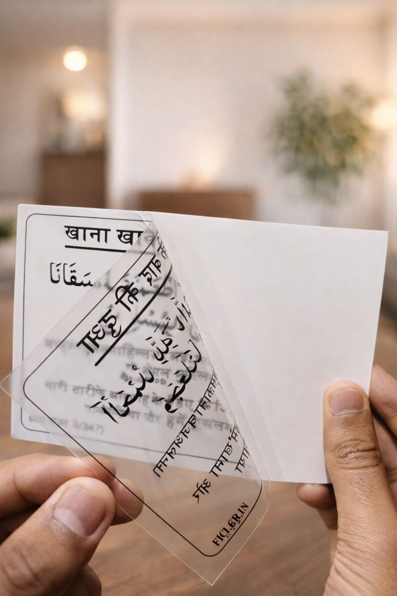 Hindi Dua Stickers